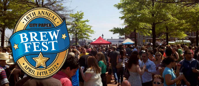 Get Your Tickets Now for City Paper's 16th Annual Brewfest, April 14
