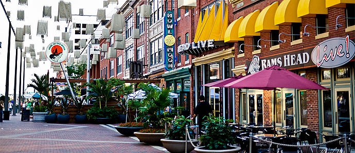 Baltimore Bars with Outdoor Seating