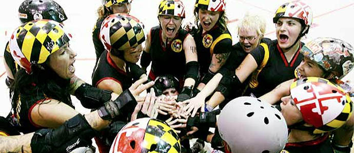 Charm City Roller Girls Guest Bartending at Spirits Tavern, May 24