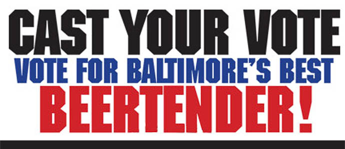 Baltimore Beer Week: Vote for Baltimore's Best BEERtender