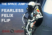 Space Jump Cocktail: The Fearless Felix Flip