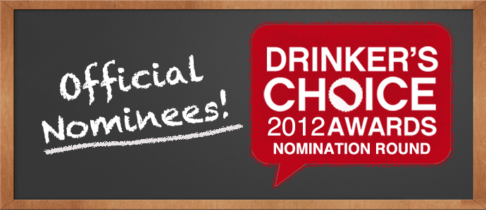 2012 Drinker's Choice Nominees