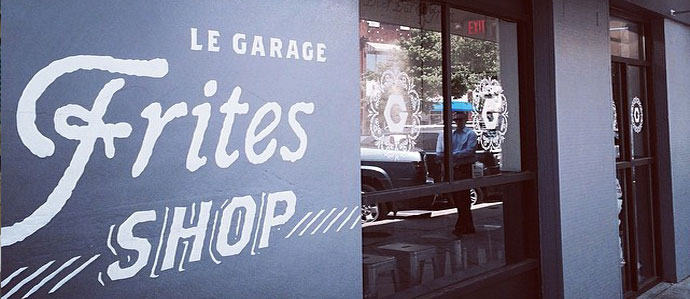 Le Garage Brings French Flair and Belgian Frites to Hampden