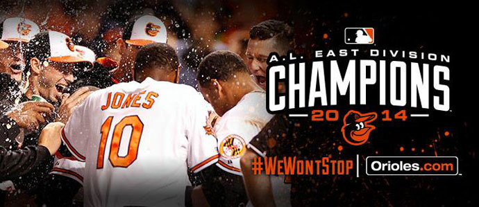 2023 AL East Champs! Time for some October magic Birdland!