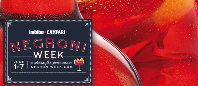 Raise a Glass to a Good Cause During Negroni Week, June 1-7